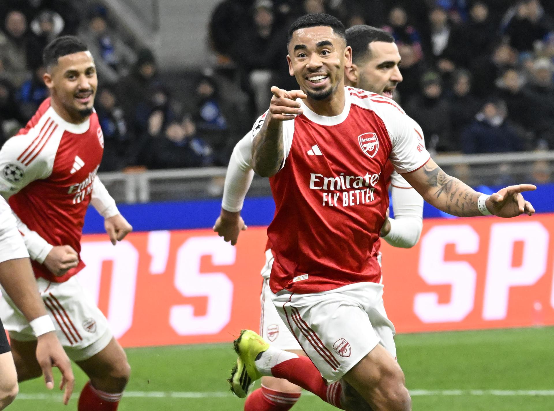 Arsenal asaltó Italia y venció 3-1 a Inter de Milán por UEFA Champions League