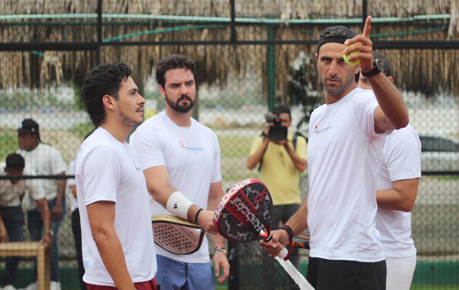 Juan Sebastián Cabal y Robert Farah enfrentaron a los mexicanos Simón Charaf y Juan Pablo Pérez en Cartagena.