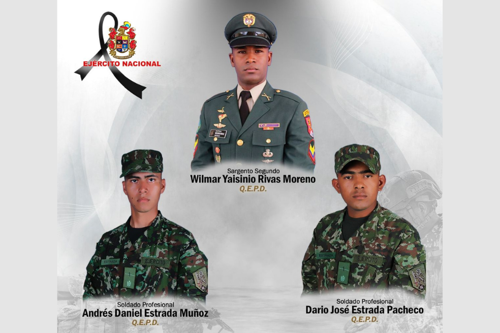 Ataque con drones deja tres militares muertos y cuatro heridos en Buenaventura