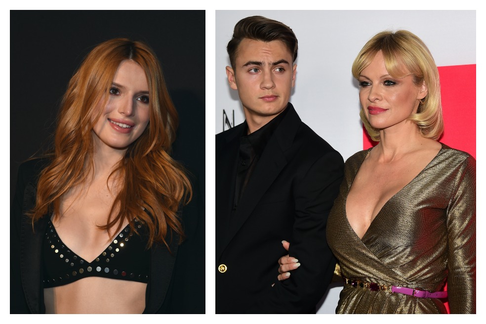 Bella Thorne llena de halagos a su suegra Pamela Anderson