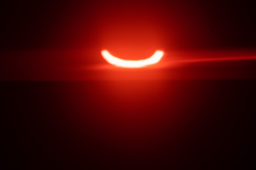 Para este eclipse, el satélite no cubrió totalmente la superficie solar y se produjo el llamado espectáculo del “anillo de fuego”. Un evento que se pudo ver en Ontario, Canadá.