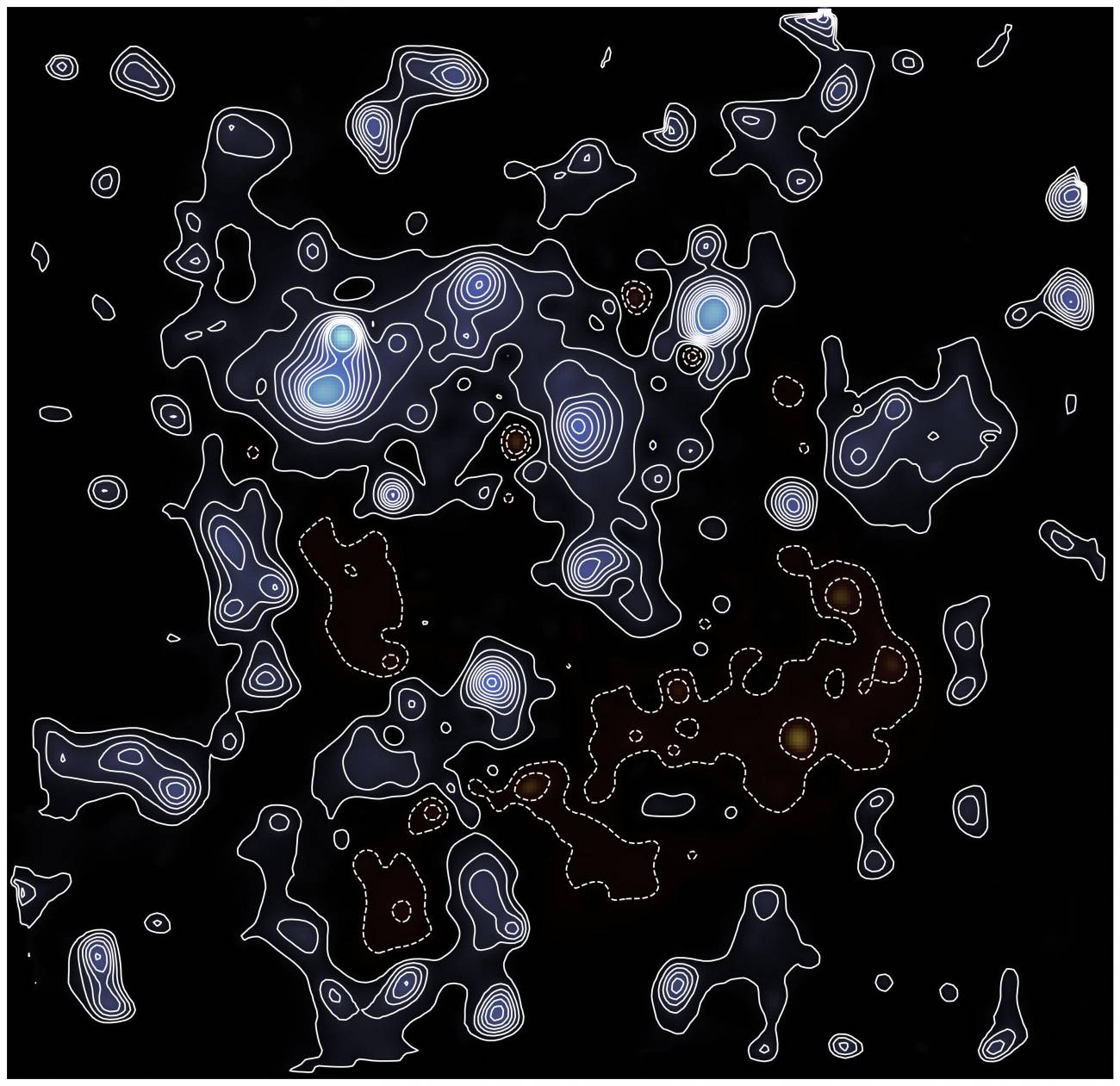 Científicos crean el mapa de la materia oscura del universo más detallado hasta ahora