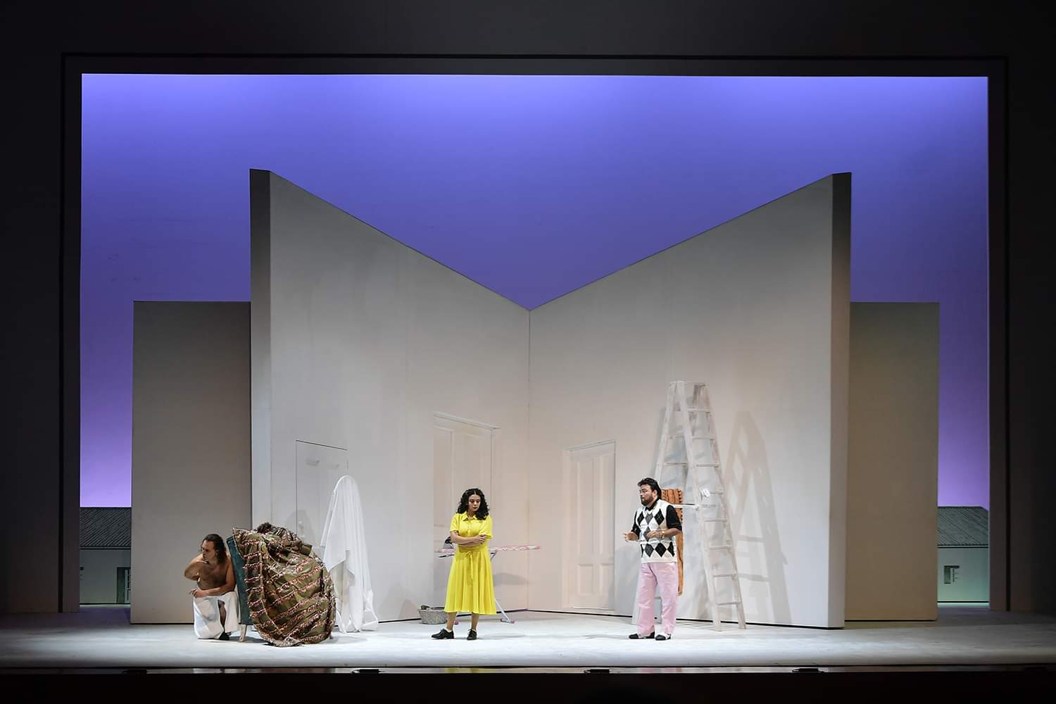 Estreno de la nueva versión de la ópera "Las bodas de Fígaro", en el Teatro Mayor Julio Mario Santo Domingo