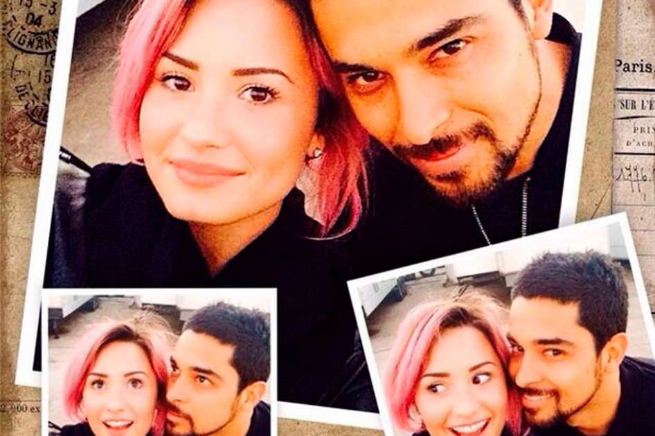 Demi Lovato y Wilmer Valderrama.