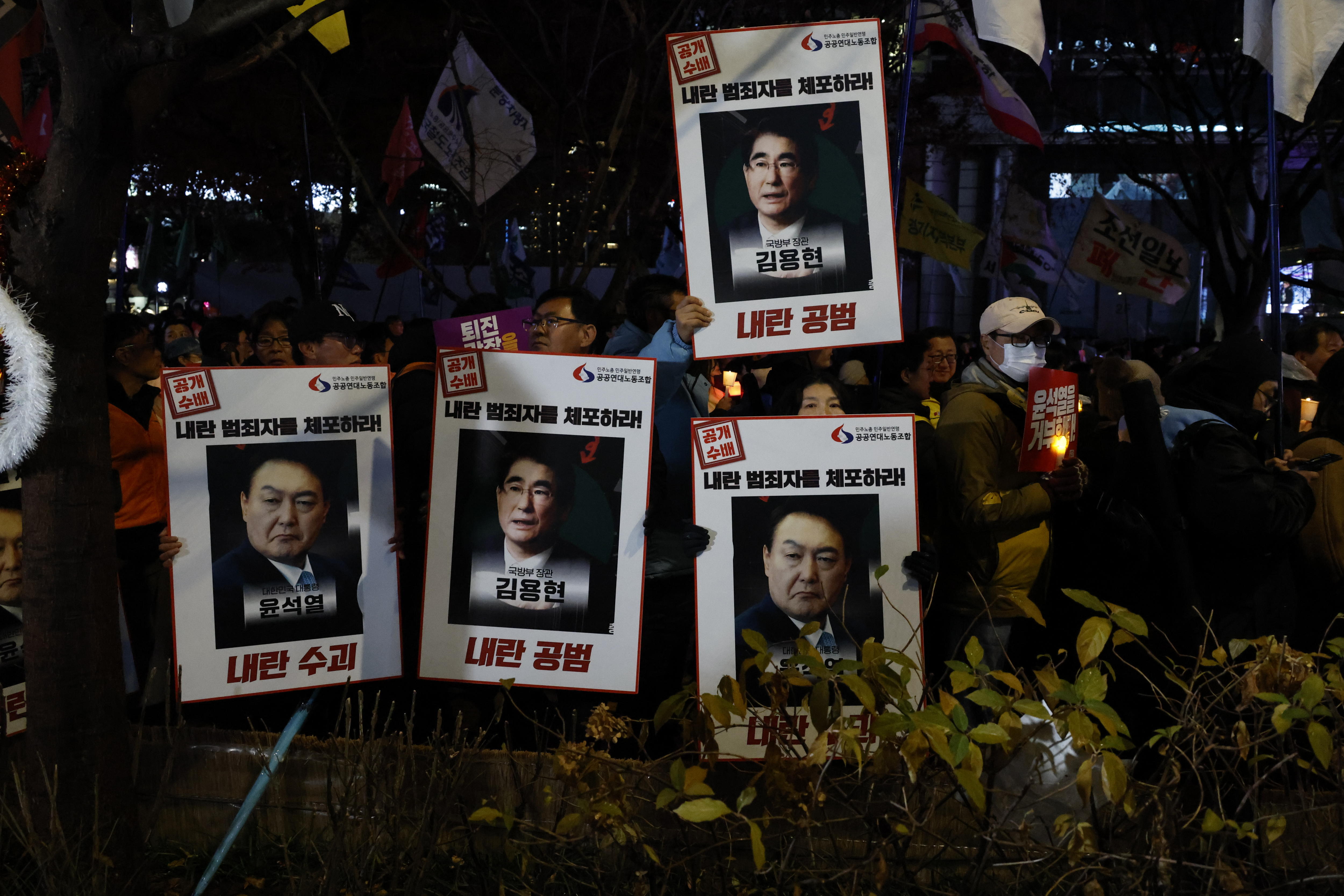 El presidente de Corea del Sur es investigado por presunta insurrección