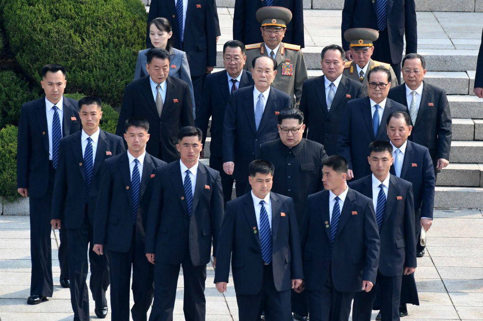 La guardia de Kim, una escolta que no dejaría pasar “ni una hormiga”