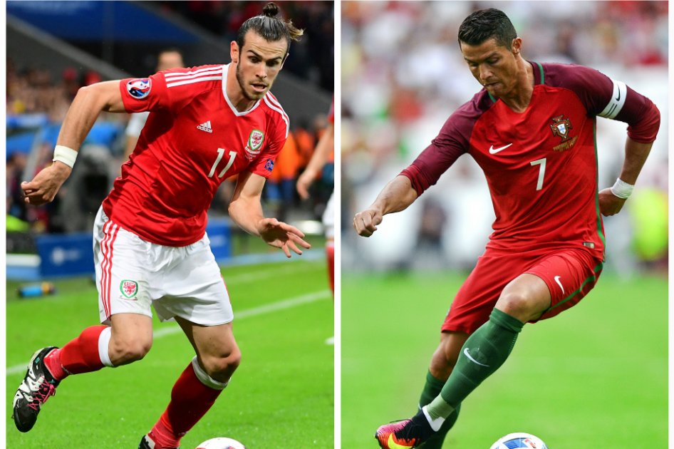 Cristiano-Bale, los amigos que compiten por la final de la Euro