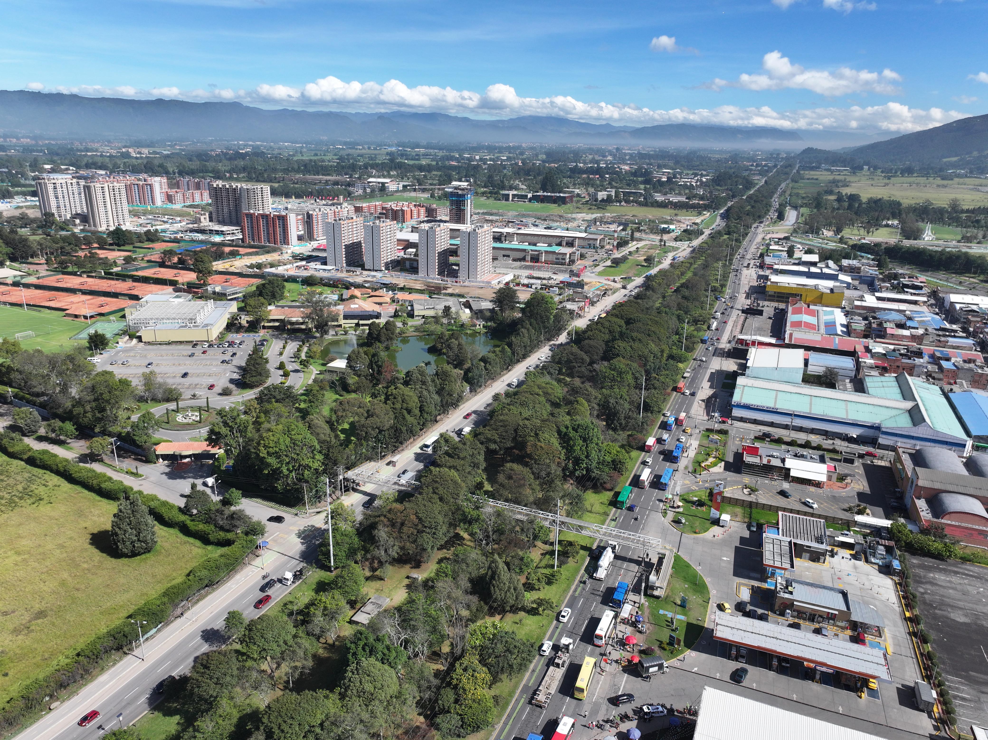Nuevo estudio ambiental redefine la ampliación vial al norte de Bogotá