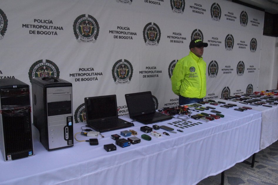 Cae banda que vendía celulares robados en Chapinero