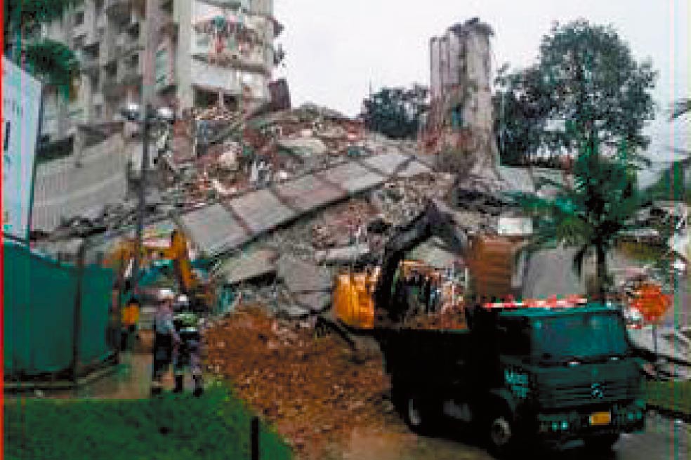 Fotos inéditas del derrumbe del edificio Space