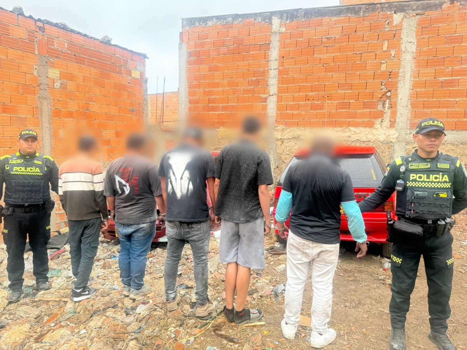 Desmantelan parqueadero clandestino con carros robados en Ciudad Bolívar