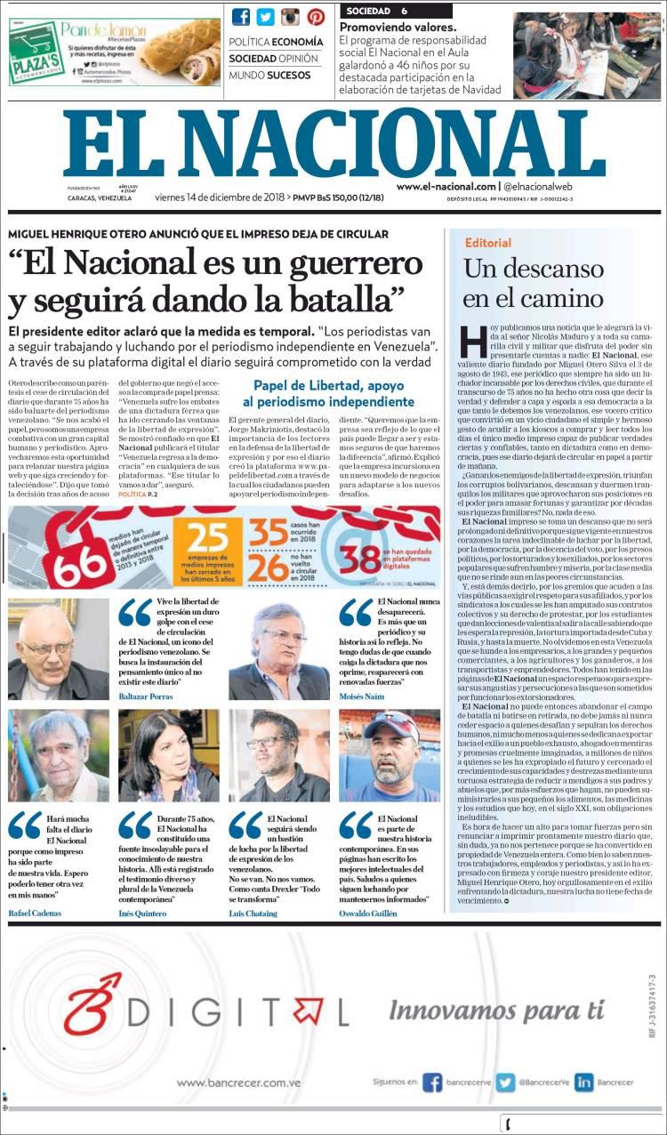 En Venezuela, los reporteros denuncian constantes agresiones y arrestos ilegales en el cumplimiento de su labor. Solo durante el primer semestre de 2018, el SNTP documentó 113 ataques contra periodistas.