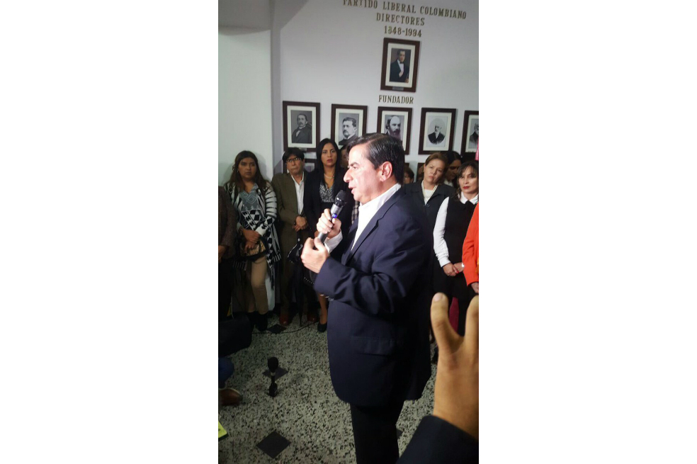 Juan Fernando Cristo, nuevo precandidato liberal