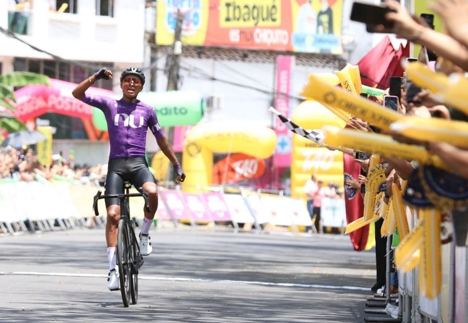 ¡Emoción en Ibagué! Johan Rubio lloró tras ganar la quinta etapa del Clásico RCN