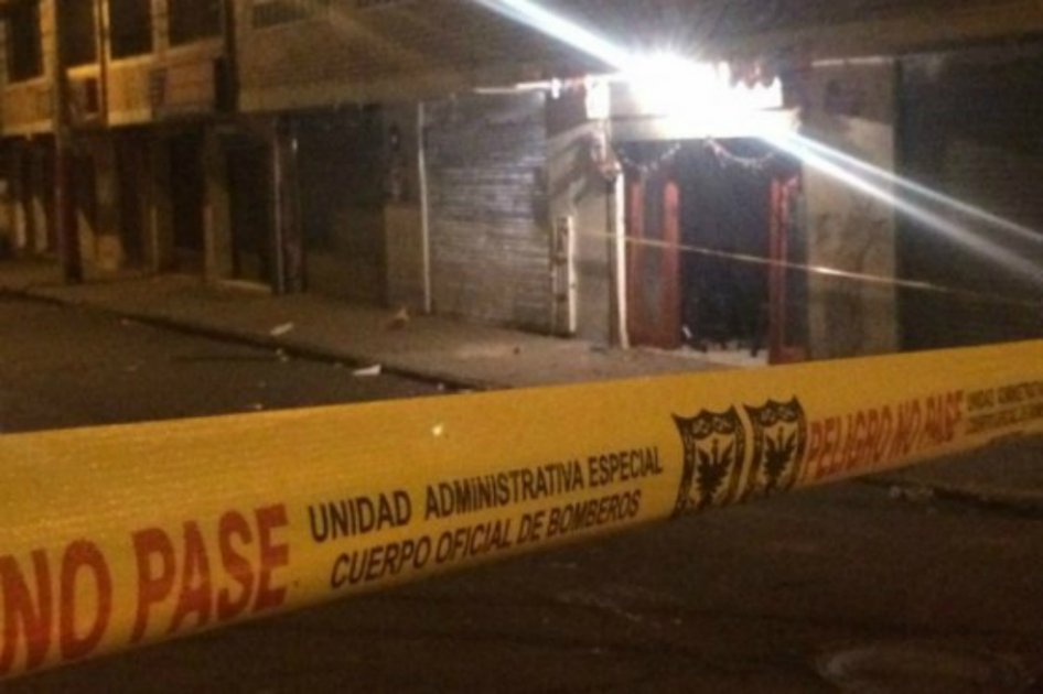 Murió hombre que provocó incendio en un bar del sur de Bogotá
