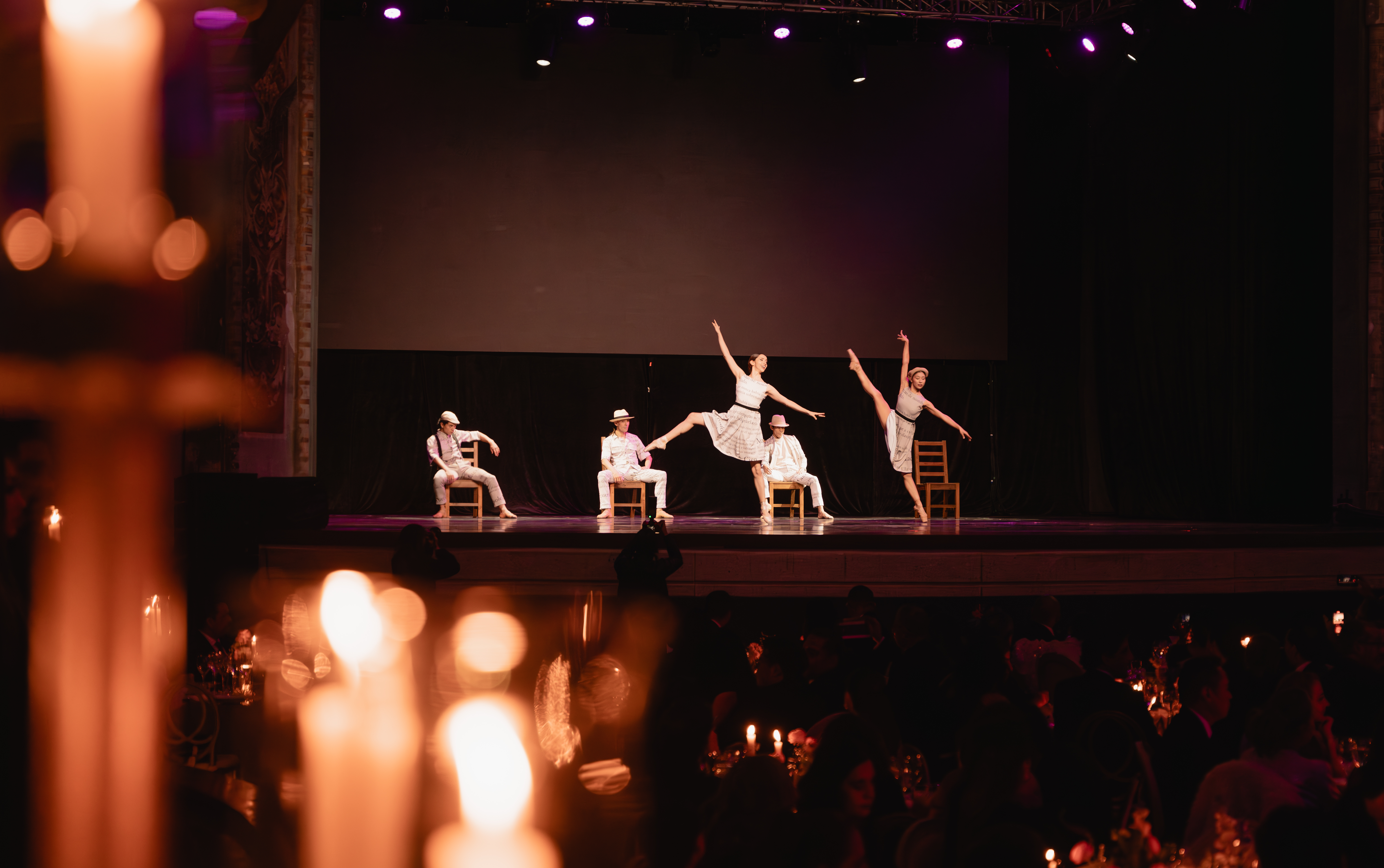 El Ballet Metropolitano de Medellín presentó Gabotero durante la experiencia realizada en el Teatro Faenza.