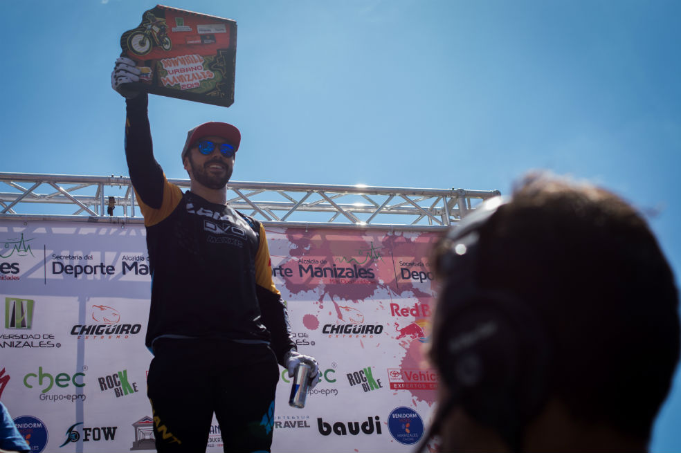Marcelo Gutiérrez conquistó el título del urbano de Manizales