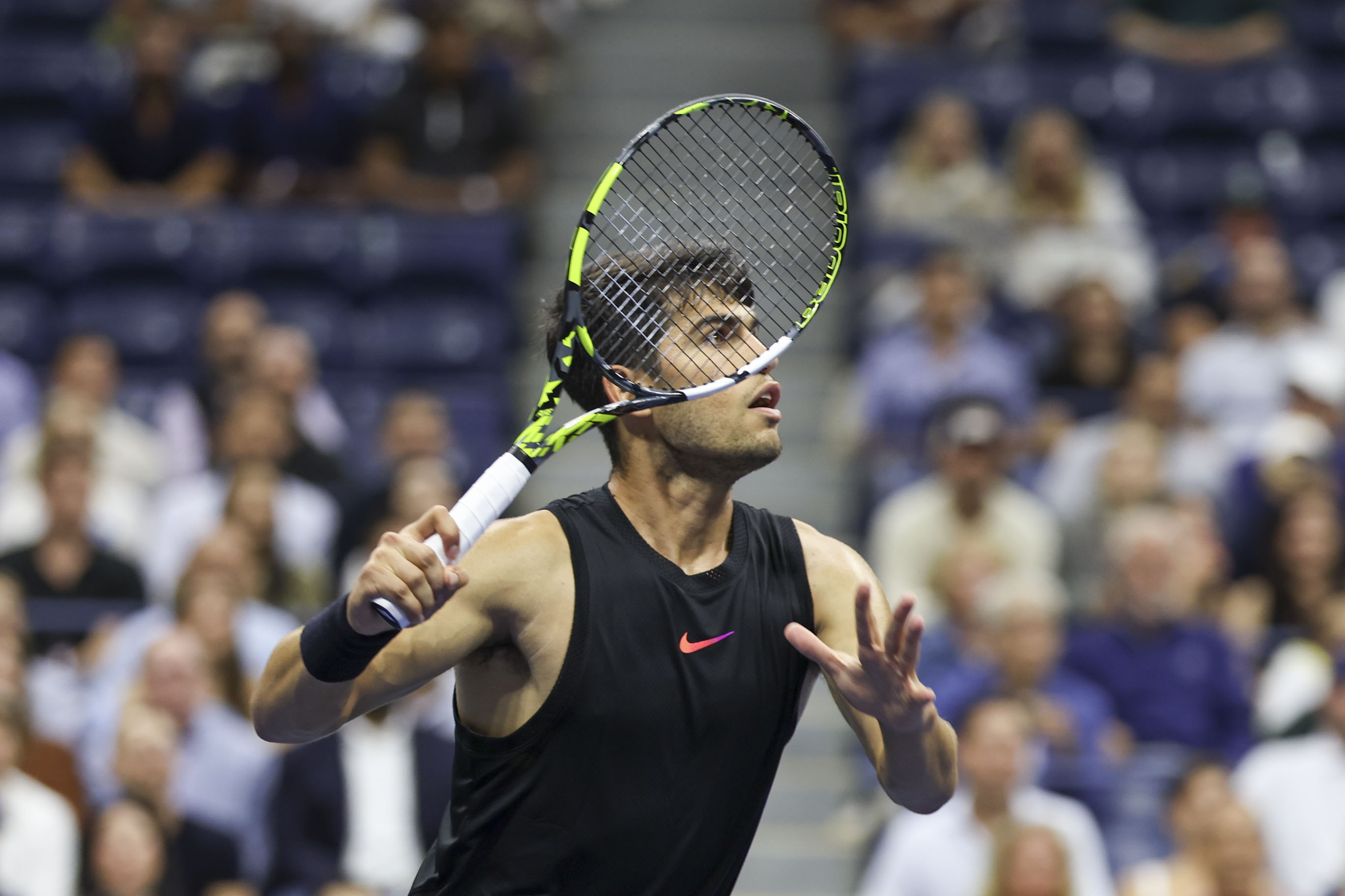 Carlos Alcaraz, tras su eliminación en el US Open: “No entiendo qué me pasa”