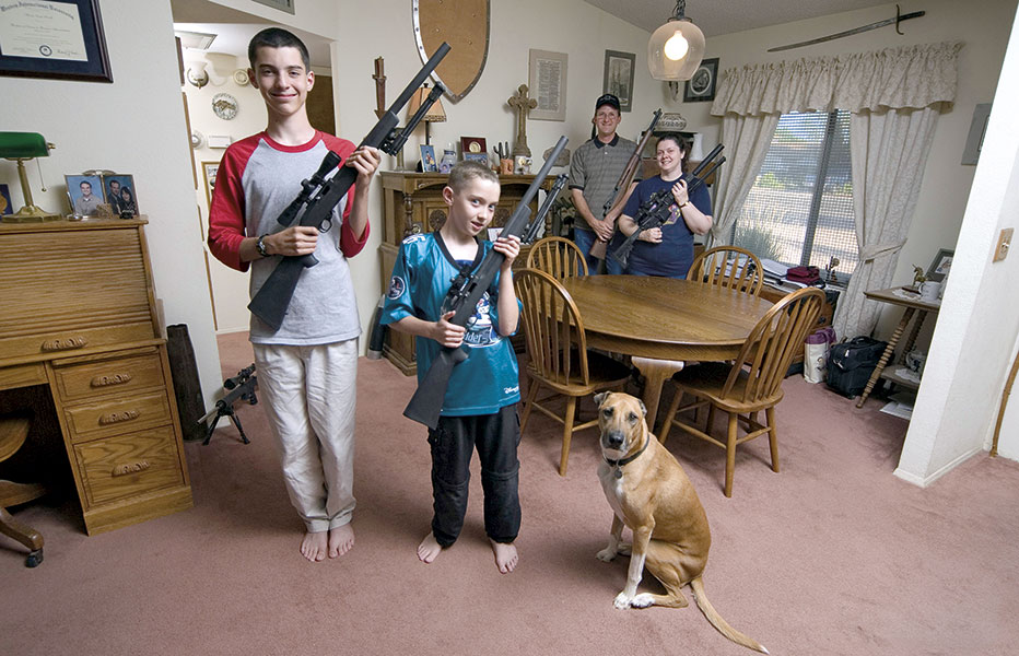 Los gringos y su amor por las armas