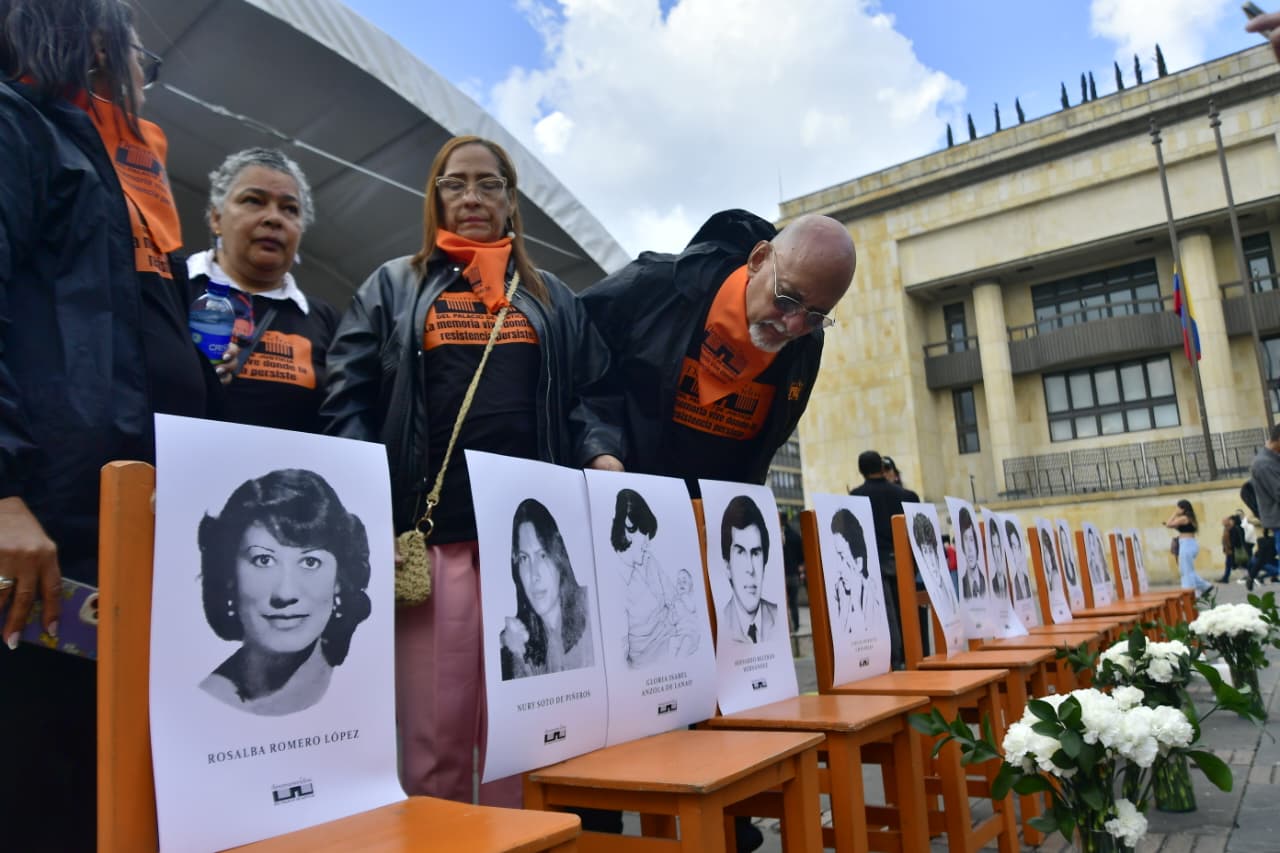 Palacio de Justicia: los homenajes a 40 años de memoria sin reparación ni verdad plenas