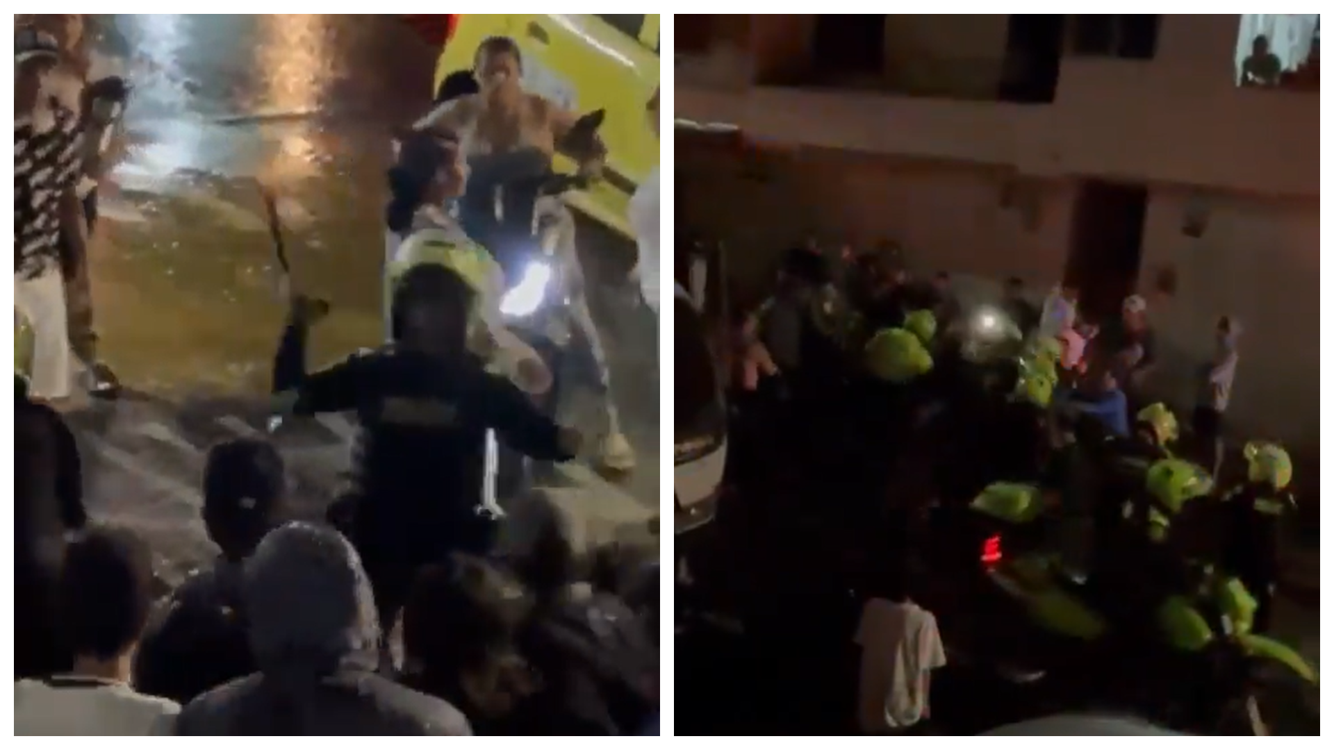 Atacaron a policías que capturaron a una persona armada en un velorio en Bello