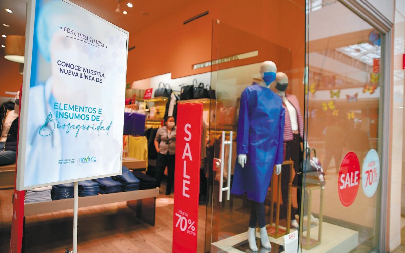 ¿Cómo es ir de compras durante una pandemia?