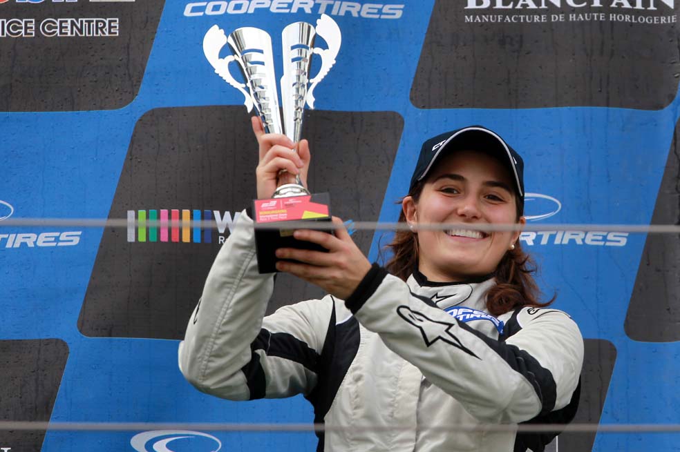 Tatiana, un podio histórico