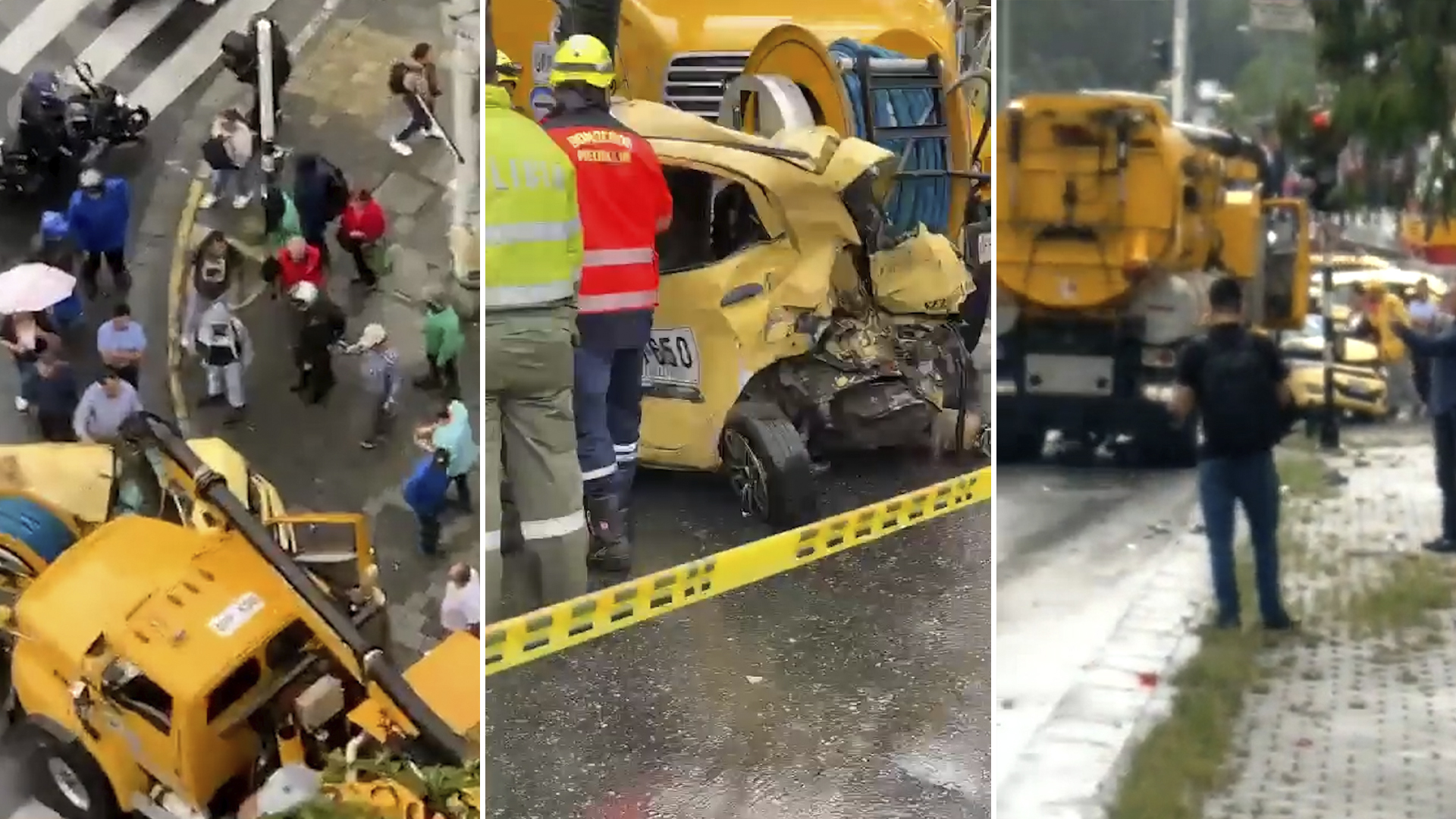 Accidente múltiple dejó 13 heridos en El Poblado, en Medellín