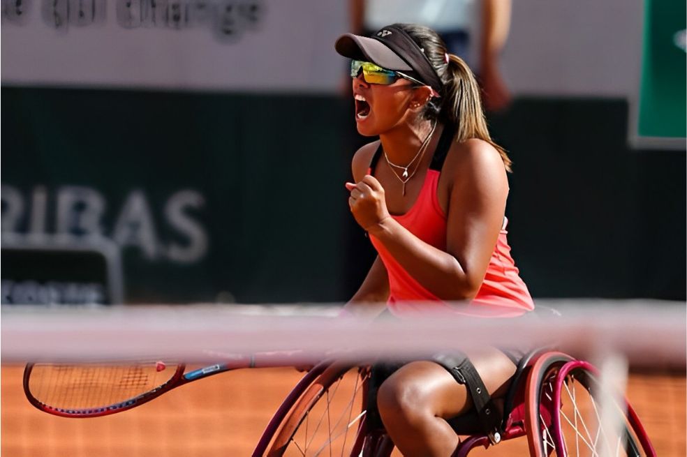 La colombiana Angélica Bernal avanzó a las semifinales de Wimbledon