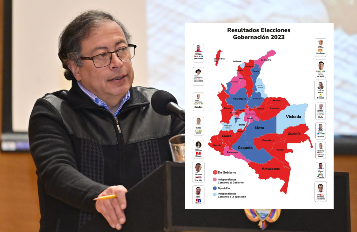 Petro genera controversia por sus cuentas de las elecciones: ¿ganó 15 gobernaciones?