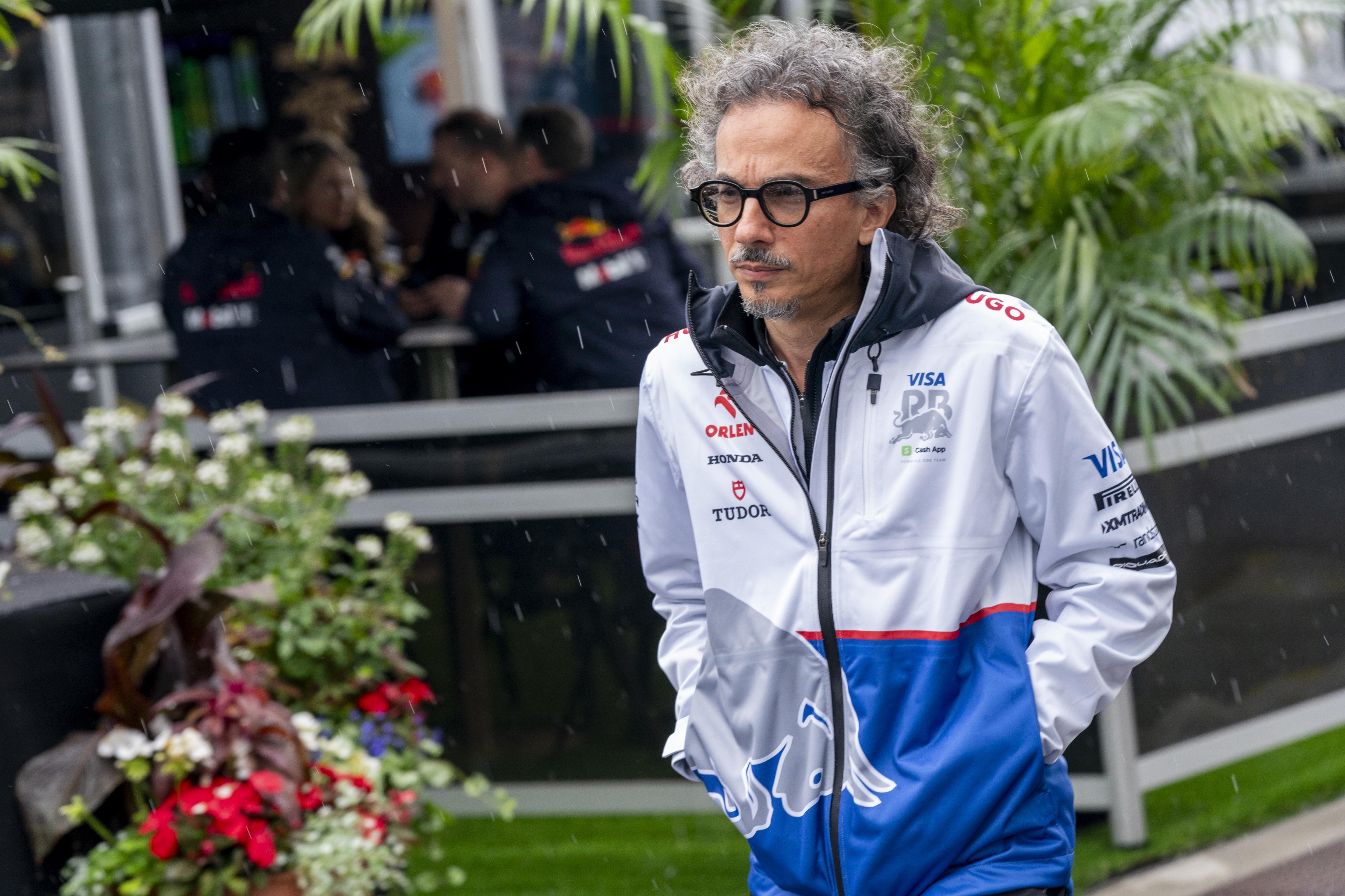 Montreal (Canada), 09/06/2024.- RB team principal Laurent Mekies leaves the Red Bull compound in the paddock prior to the Formula One Grand Prix of Canada, in Montreal, Quebec, Canada, 09 June 2024. (Fórmula Uno) EFE/EPA/SHAWN THEW