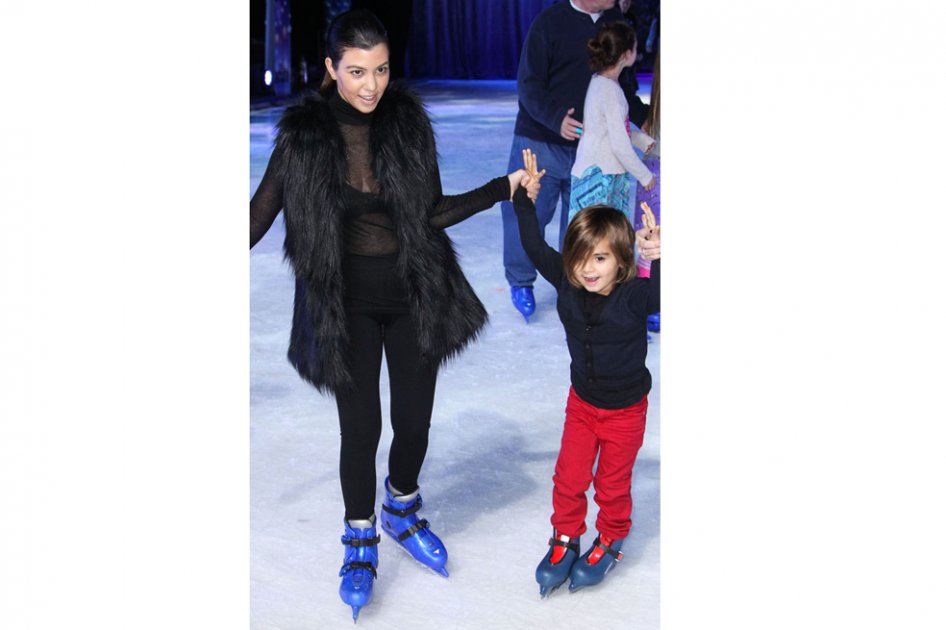 Kourtney Kardashian quiere que su hijo sea modelo