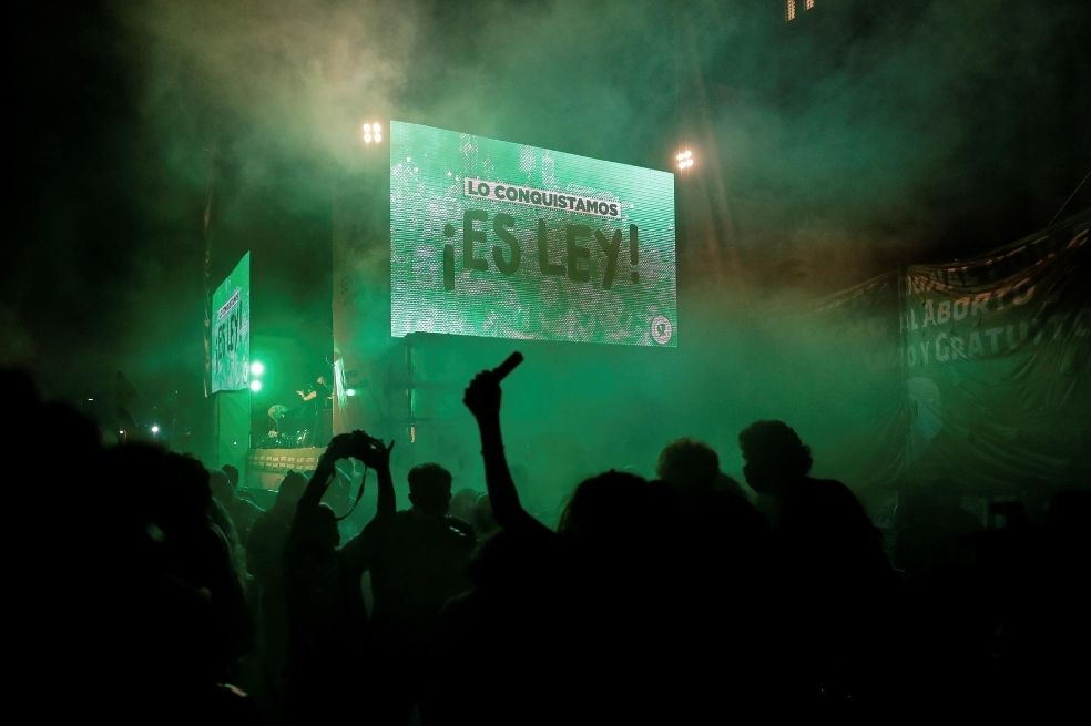 El aborto legal entra en vigor en Argentina