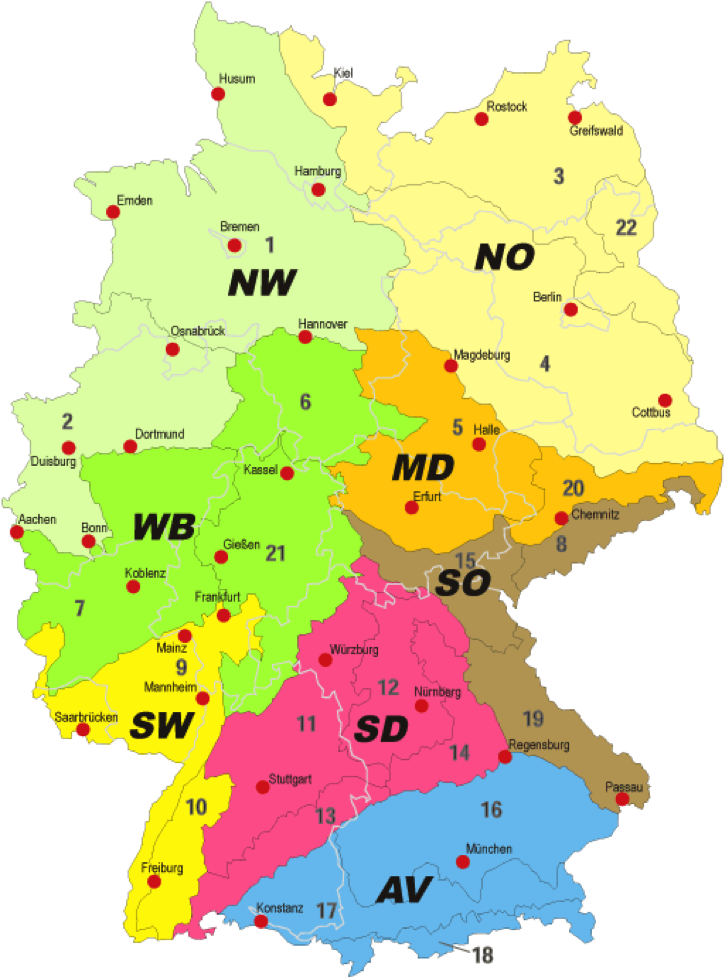 Fuente: Institut für Evolution und Ökologie de la Universidad de Tübingen,