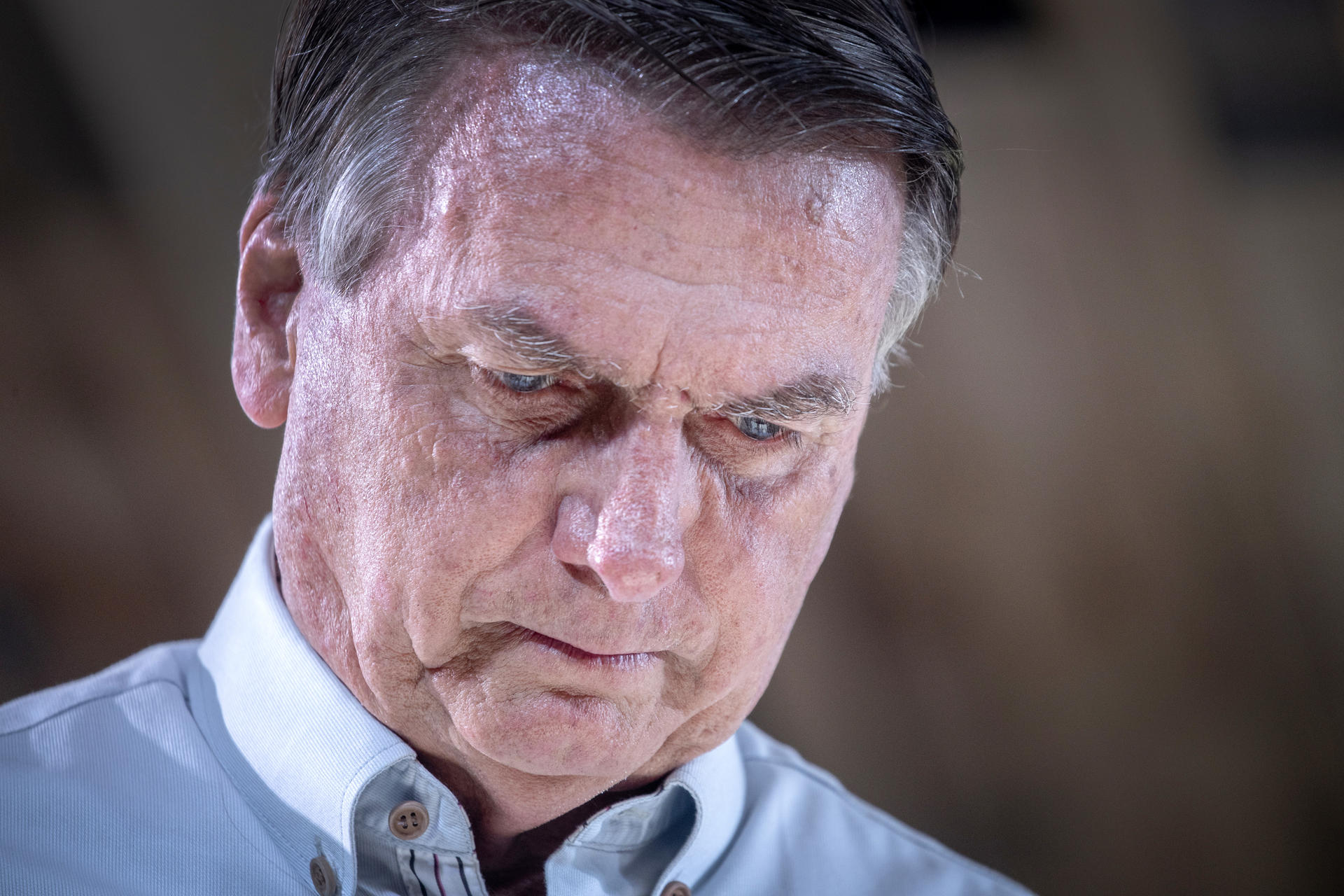 Bolsonaro sufrió “heridas leves” tras una caída en su celda