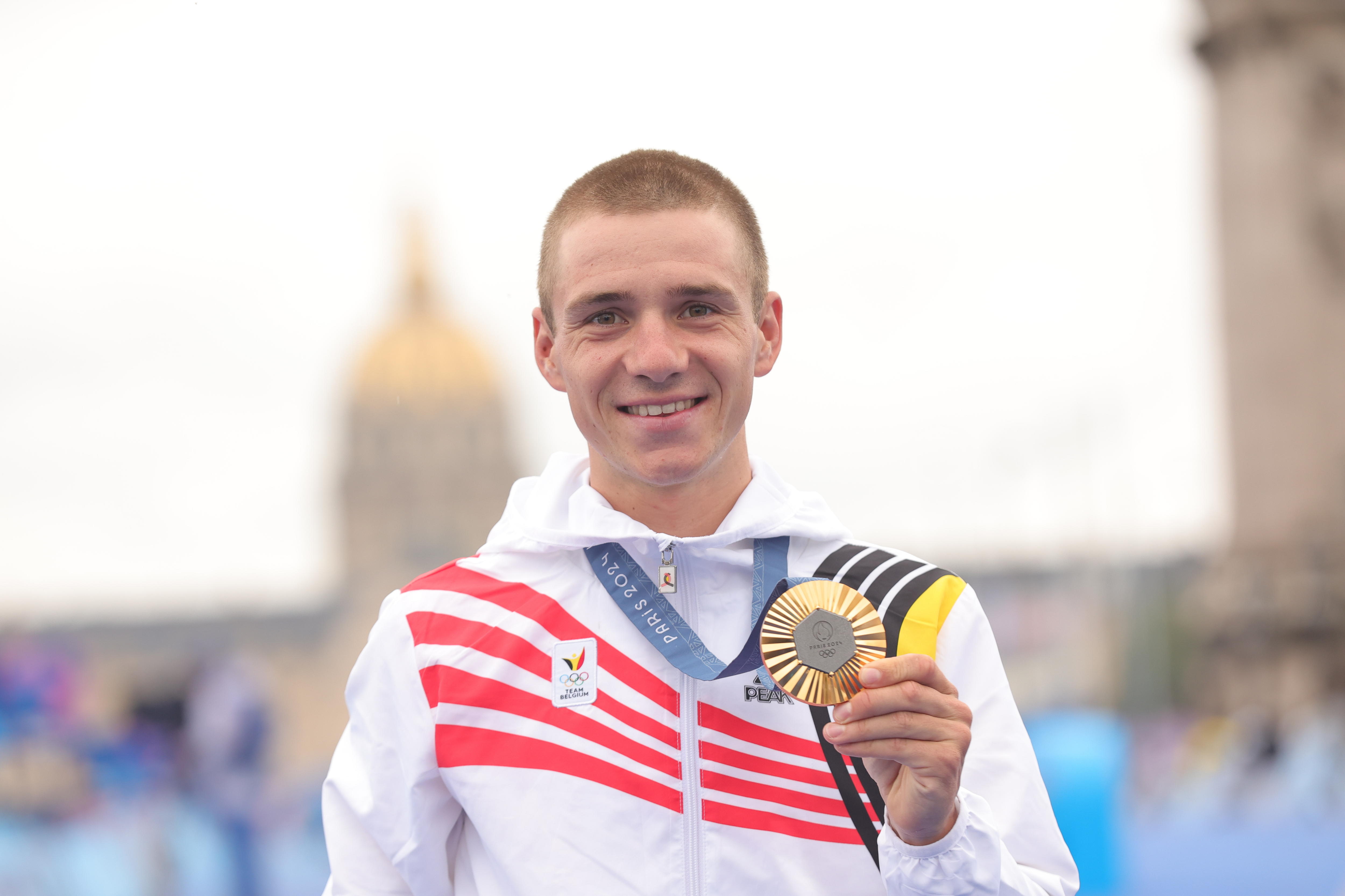 Remco Evenepoel voló y se colgó el oro en la crono masculina de París 2024