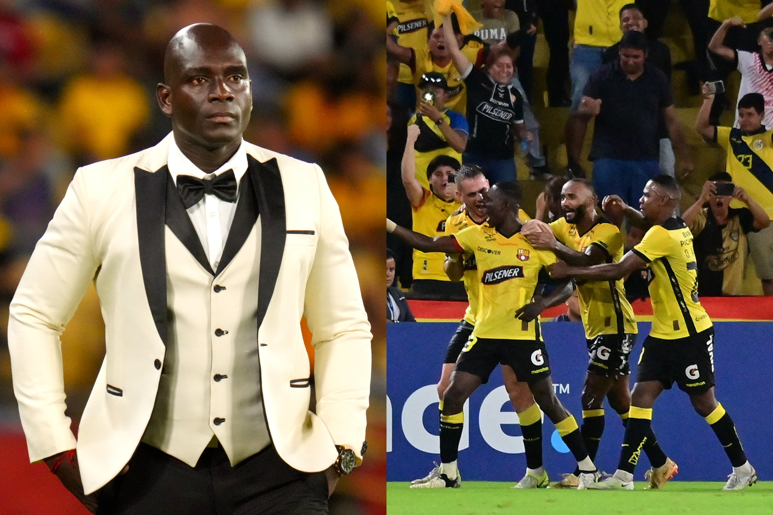 Barcelona de Ecuador goleó a Corinthians: traje de su entrenador es viral en redes