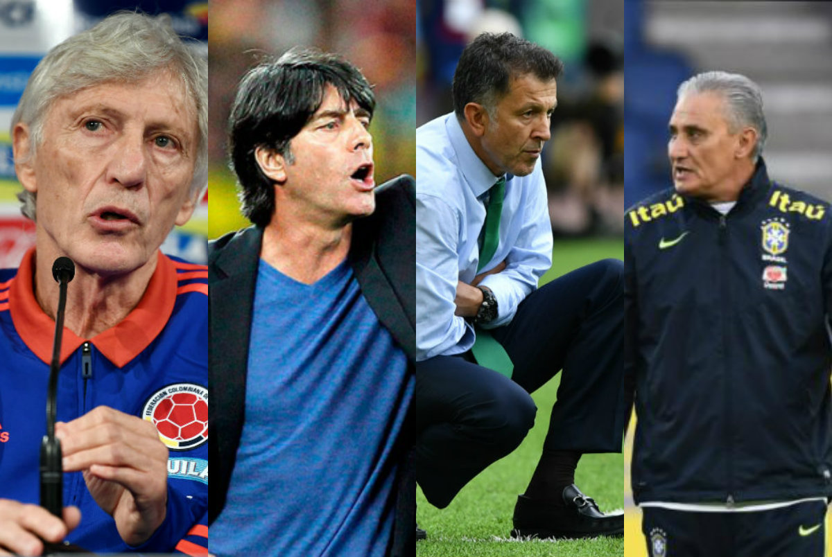 Los sueldos de los 32 entrenadores que dirigirán en el Mundial de Rusia