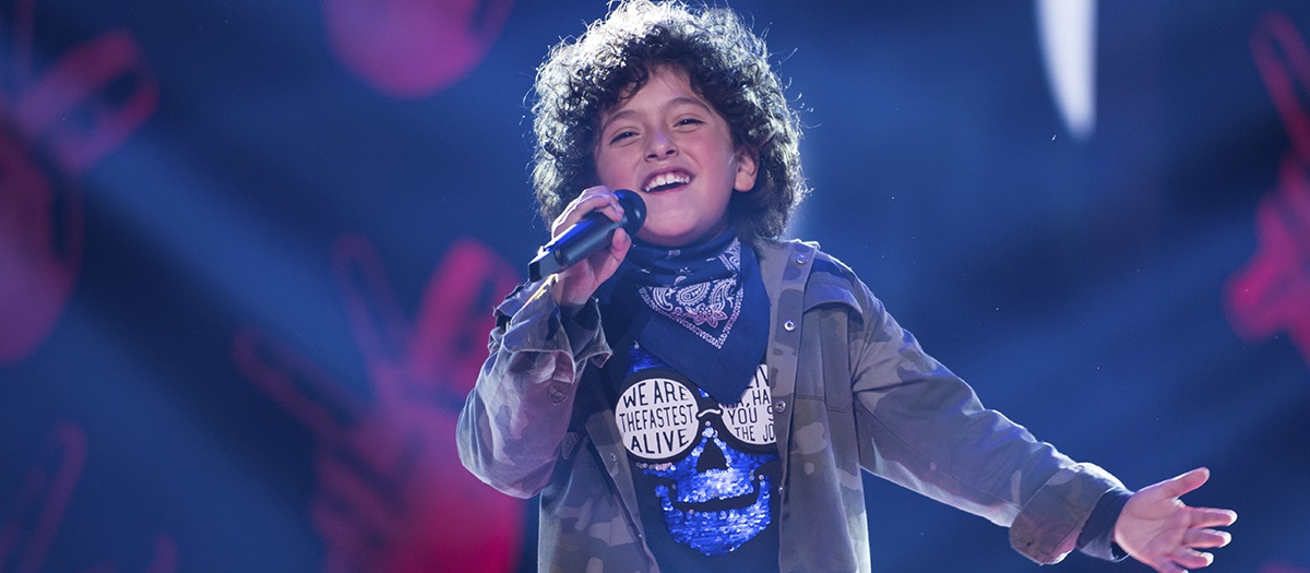 Lukas Kaskas, así luce el tierno niño de La Voz Kids, camino a ser estrella