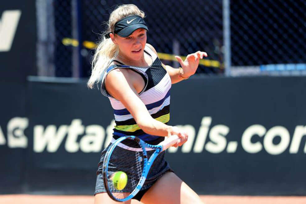 Amanda Anisimova, ganadora el año pasado en Bogotá. / EFE
