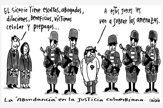 Beneficios para sicarios