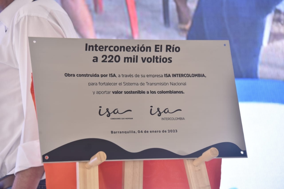 ISA inauguró la Interconexión El Río en Atlántico