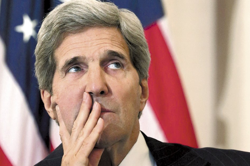 El secretario de Estado de Estados Unidos, John Kerry, abordará temas de paz, seguridad y comercio con el presidente Juan Manuel Santos. / AFP