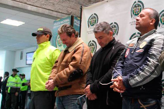 Capturados tres extraditables en redada antidrogas