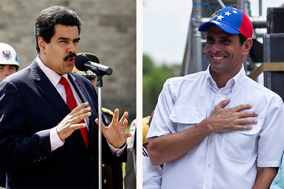 Maduro y Capriles, lo que dicen sus colores