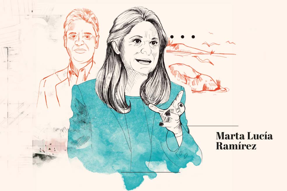 Marta Lucía Ramírez, vicepresidenta y canciller, aparece en Pandora Papers.
