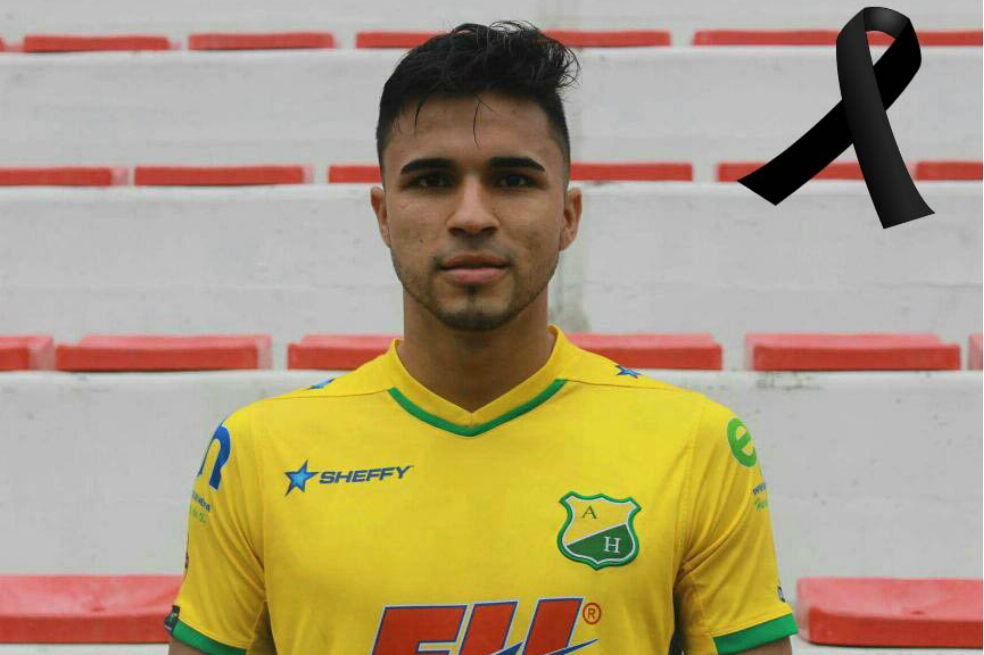 El fútbol colombiano está de luto: falleció Eduard Gutiérrez, jugador del Huila
