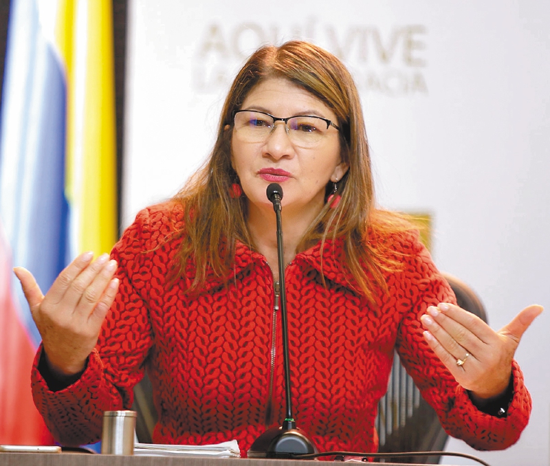 “Mi elección es reconocer el Acuerdo de Paz”: Sandra Ramírez
