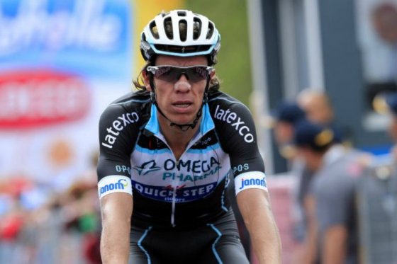 Rigoberto Urán ascendió a la décima posición en el Tour de Romandía. Foto: AFP