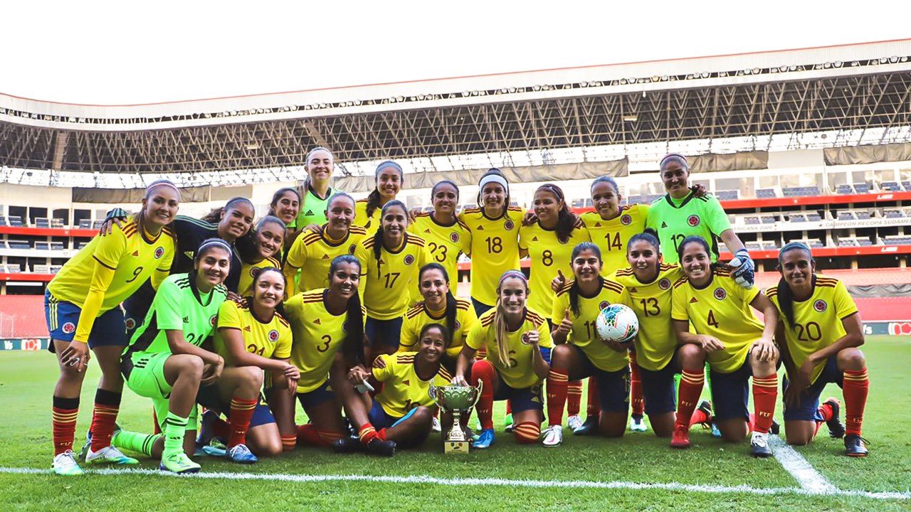 Selección de Colombia femenina, posición 26 en la clasificación mundial de la FIFA